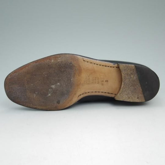 極上★(伊)タニノクリスチー SIZE 6【★定価15万円以上/センターエラスティック】コインローファー/106461/カーフ/TANINO CRISCI★c031