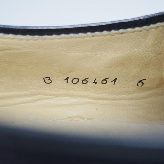 極上★(伊)タニノクリスチー SIZE 6【★定価15万円以上/センターエラスティック】コインローファー/106461/カーフ/TANINO CRISCI★c031