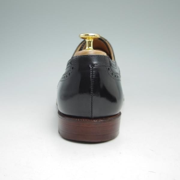 美品★クロケット&ジョーンズ 8.5E【★CANTERBURY/トゥモローランド別注】317ラスト/フルブローグ/TOMORROWLAND/Crockett&Jones★c035
