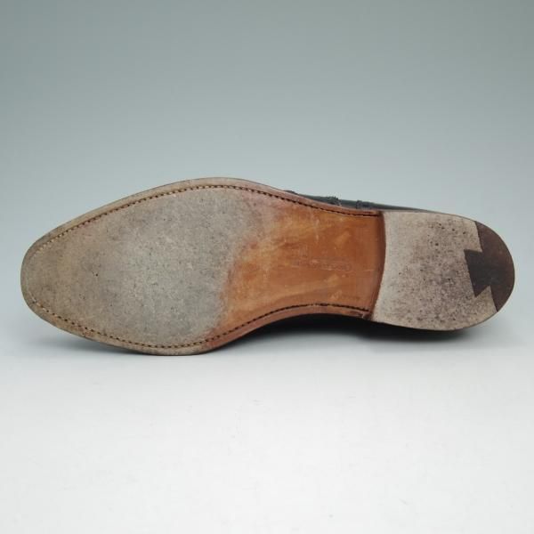 美品★クロケット&ジョーンズ 8.5E【★CANTERBURY/トゥモローランド別注】317ラスト/フルブローグ/TOMORROWLAND/Crockett&Jones★c035