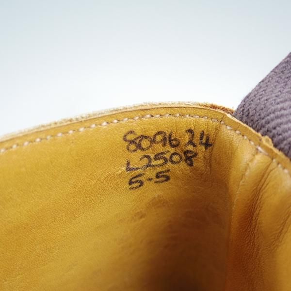 極美品★トリッカーズ(レディース) SIZE 5【★シーシェイド/カントリーブーツ/L2508】TAN C Shade/ブーツ/ウイングチップ/Tricker's★c039