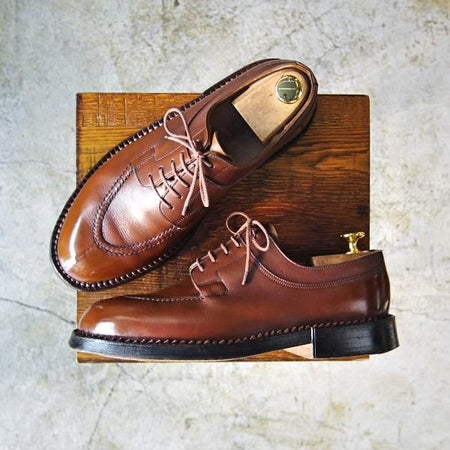 ★JM.ウェストン 6.5C【定価33.4万円★ハントダービー/旧ロゴ/32ラスト】677/ドゴール/エプロンダービー/Weston/ウエストン★c040