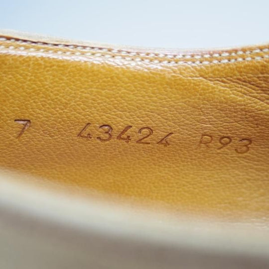 ★パラブーツ SIZE 7【★希少!!旧ロゴ/ヌバック仕様/AVIGNON/アヴィニョン】グリフソール/Uチップ/Paraboot★c042