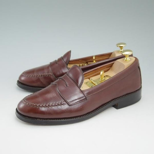★オールデン 6D【★ユナイテッドアローズ別注/ヴァンラスト】バーガンディー/6615/コインローファー/UNITED ARROWS/Alden★c044