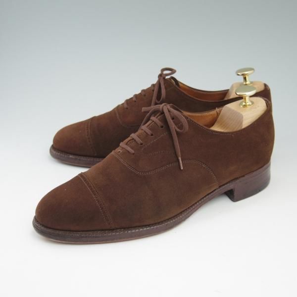 ★チャーチ 60F/UK6【希少!!アンテロープ革/REAL CAPE BUCK/旧★チャーチ】LUDGATE/84ラスト/3都市ロゴ/スエード/Church's★c046