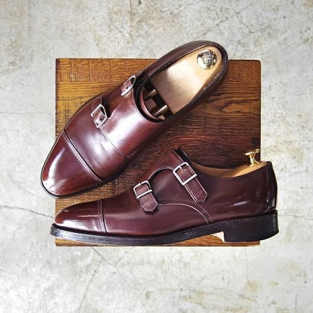 極上★ジョンロブ 6E【★WILLIAM/ウィリアム】9795ラスト/ダブルモンク/JOHN LOBB★c049
