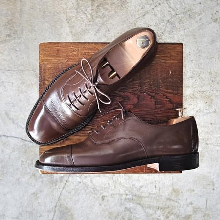 ★チャーチ UK7程度/75D【旧★チャーチ/3都市〜4都市ロゴ過渡期】100ラスト/ARROW/ストレートチップ/Church's★c052