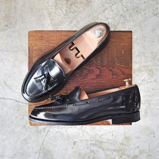 極上★チャーチ 65F/UK6.5【★ポリッシュドバインダーカーフ/KEATS 2/キーツ2】4都市ロゴ/93ラスト/タッセルローファー/Church's★c053