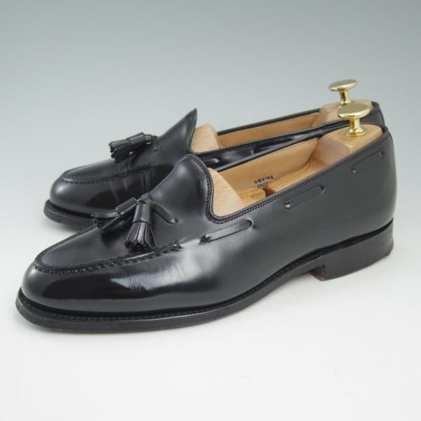 極上★チャーチ 65F/UK6.5【★ポリッシュドバインダーカーフ/KEATS 2/キーツ2】4都市ロゴ/93ラスト/タッセルローファー/Church's★c053