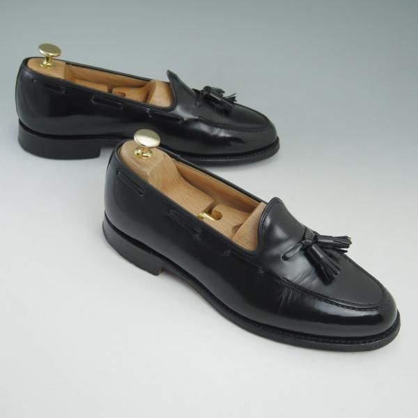 極上★チャーチ 65F/UK6.5【★ポリッシュドバインダーカーフ/KEATS 2/キーツ2】4都市ロゴ/93ラスト/タッセルローファー/Church's★c053