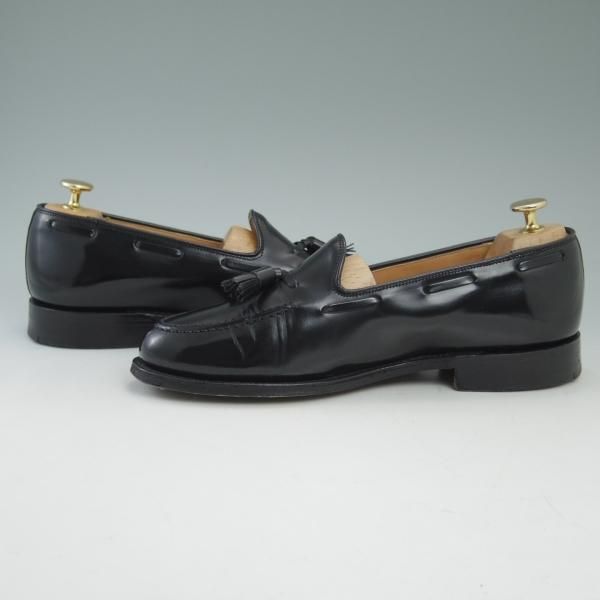 極上★チャーチ 65F/UK6.5【★ポリッシュドバインダーカーフ/KEATS 2/キーツ2】4都市ロゴ/93ラスト/タッセルローファー/Church's★c053