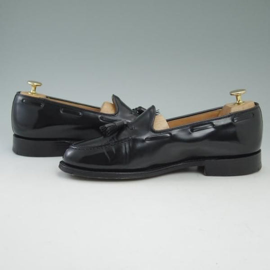 極上★チャーチ 65F/UK6.5【★ポリッシュドバインダーカーフ/KEATS 2/キーツ2】4都市ロゴ/93ラスト/タッセルローファー/Church's★c053