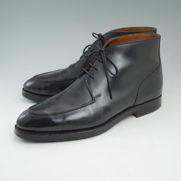 極上★クロケット&ジョーンズ 8.5E【★ポールスミス別注品/Paul Smith】Uチップ/チャッカブーツ/カーフ/Crockett&Jones★c054