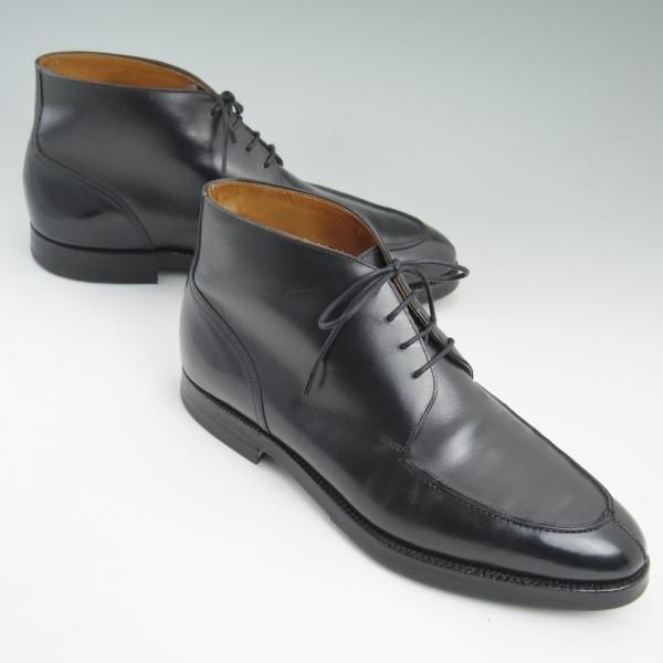 極上★クロケット&ジョーンズ 8.5E【★ポールスミス別注品/Paul Smith】Uチップ/チャッカブーツ/カーフ/Crockett&Jones★c054