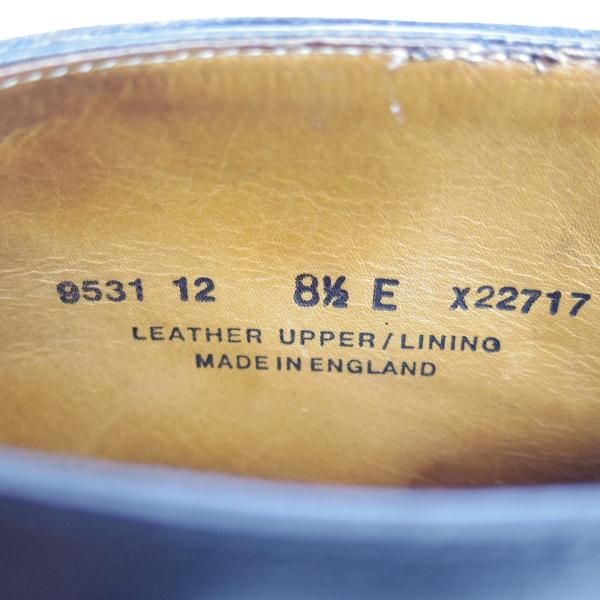 極上☆クロケット&ジョーンズ 8.5E【☆ポールスミス別注品/Paul Smith