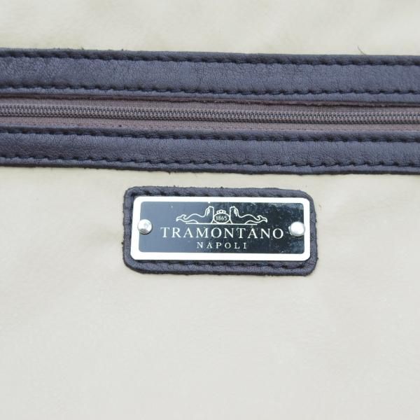 【美品】TRAMONTANO トラモンターノ レザー ボストンバッグ ブラック 極上☆(伊)トラモンターノ/TRAMONTANO【☆ボストンバッグ