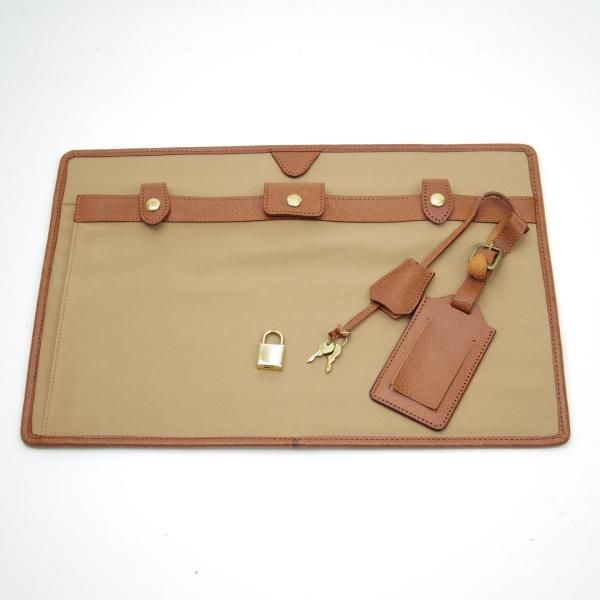 美品☆銀座タニザワ【☆貴重!!オーバーナイトバッグ】レザー/茶/メンズ