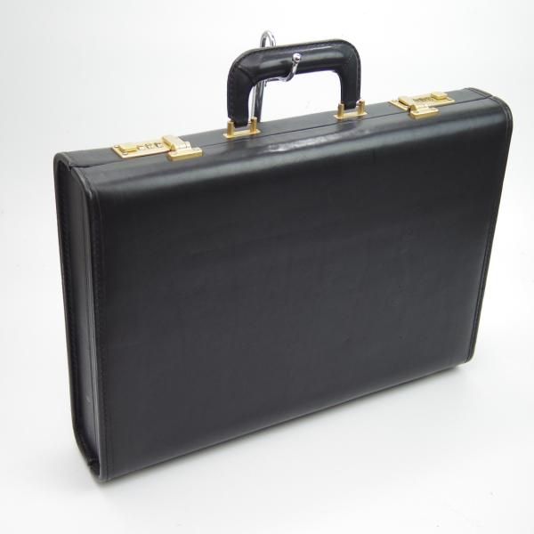 美品★コーチ/COACH【★アタッシュケース/黒】レザー/メンズ ビジネス バッグ★N5060