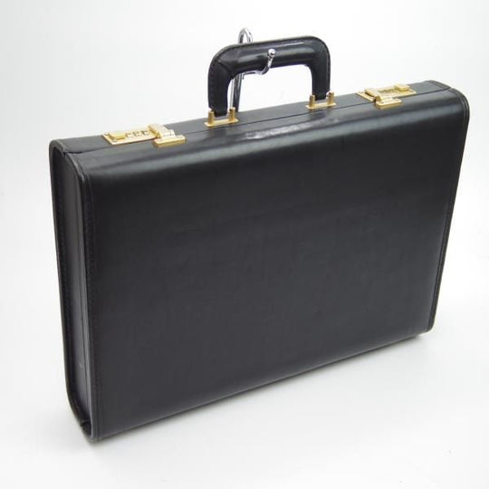 美品★コーチ/COACH【★アタッシュケース/黒】レザー/メンズ ビジネス バッグ★N5060