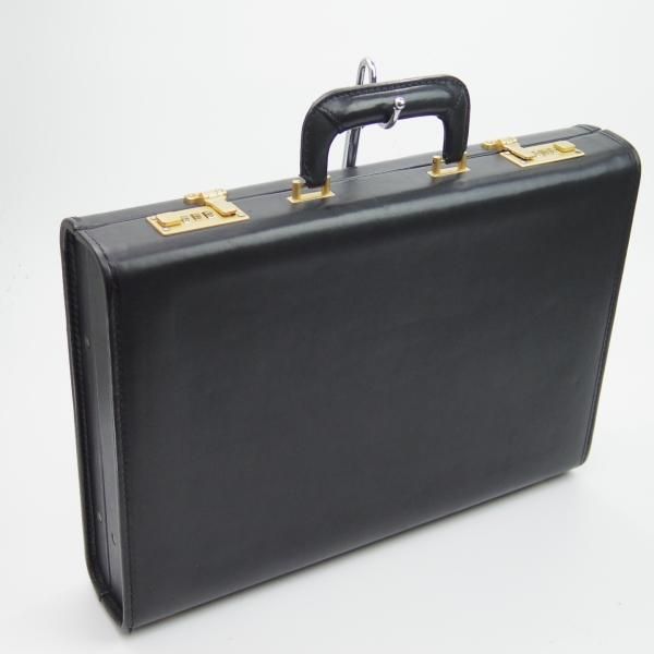 美品★コーチ/COACH【★アタッシュケース/黒】レザー/メンズ ビジネス バッグ★N5060