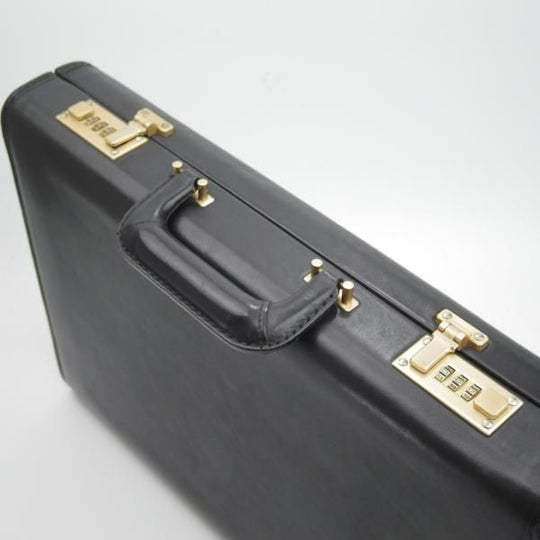 美品★コーチ/COACH【★アタッシュケース/黒】レザー/メンズ ビジネス バッグ★N5060