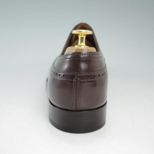 極美品★ジョンロブ 6.5E【★超希少!!8695仕様/BALMORAL/バルモラル】ダークオーク/パンチドキャップトゥ/JOHN LOBB★c057
