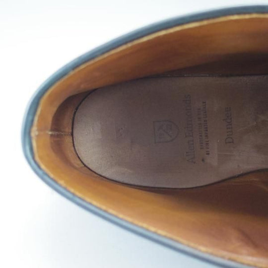 極美品★(米)アレンエドモンズ 9.5D【定価￥170,500-★コードバン仕様/Dundee】チャッカブーツ/赤茶/メンズ/ALLEN EDMONDS★c059