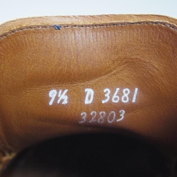 極美品★(米)アレンエドモンズ 9.5D【定価￥170,500-★コードバン仕様/Dundee】チャッカブーツ/赤茶/メンズ/ALLEN EDMONDS★c059