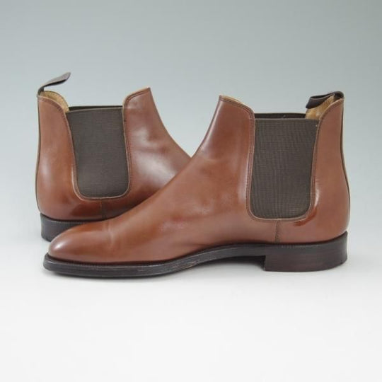 美品★(英)クロケット&ジョーンズ 6E【★BEAMS別注/チェルシー/CHELSEA】248ラスト/サイドゴアブーツ/ビームス/Crockett＆Jones★c060