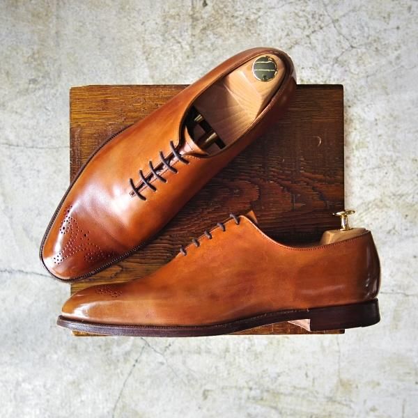 極上★クロケット＆ジョーンズ 8E【★ハンドグレードライン/(英)ジョージクレバリー別注】337ラスト/パリラスト/Crockett＆Jones★c066