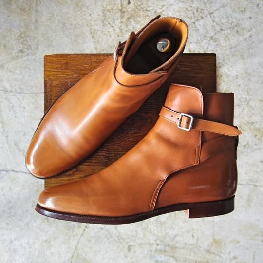 ★クロケット&ジョーンズ 9E【★ポールスミス別注/COTTESMORE】ジョッパーブーツ/Paul Smith/Crockett＆Jones★c067