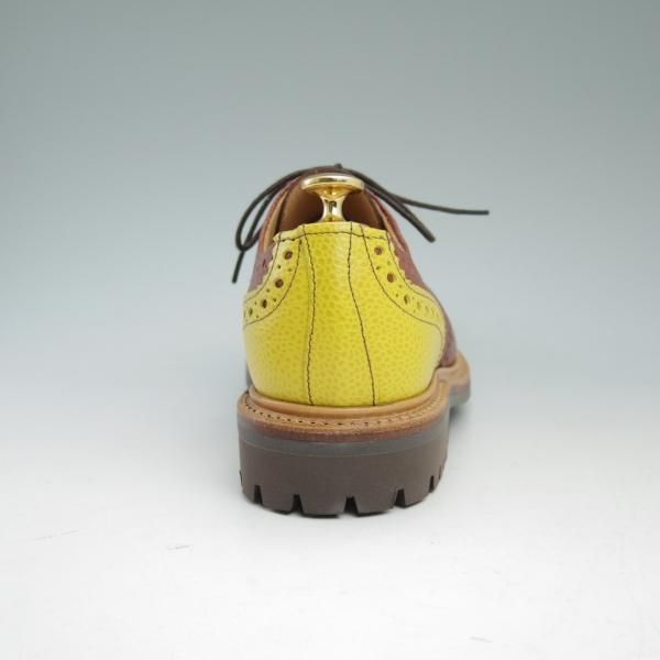 新品☆(英)サンダース製 UK7/US8【☆コンビカラー/MARK MCNAIRY別注