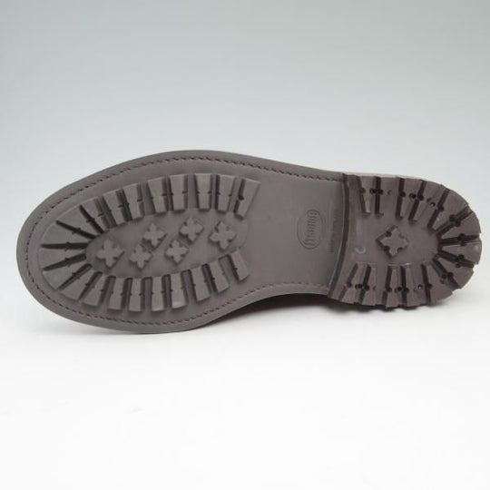 新品★(英)サンダース製 UK7/US8【★コンビカラー/MARK MCNAIRY別注/マークマクナイリー】コマンドソール/フルブローグ/SANDERS★c068