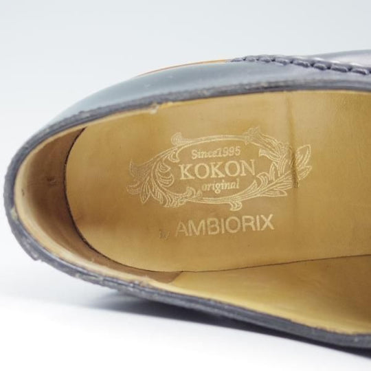 ★AMBIORIX/アンビオリクス SIZE 7【極美品★KOKONダブルネーム】ホールカット/ブラック★c069