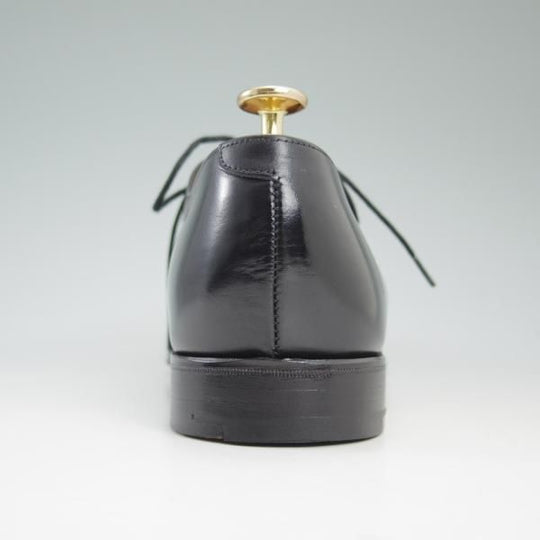 美品★(英)アルフレッド・サージェント 7EX【★海外ショップ別注】99ラスト/プレーントゥ/Vフロント/ブラック/カーフ/Alfred Sargent★c072