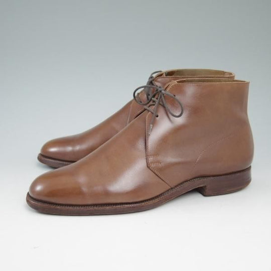 極上★クロケット＆ジョーンズ 7E【★(英)ジョージ・クレバリー別注/GEORGE CLEVERLEY】318ラスト/チャッカブーツ/Crockett＆Jones★c073