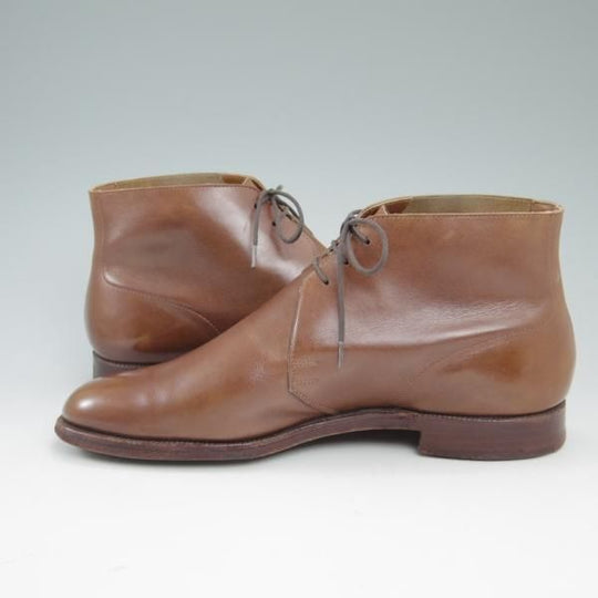 極上★クロケット＆ジョーンズ 7E【★(英)ジョージ・クレバリー別注/GEORGE CLEVERLEY】318ラスト/チャッカブーツ/Crockett＆Jones★c073