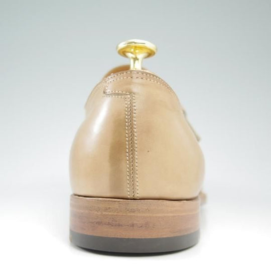 美品★ジョンロブ製 SIZE 41.5/UK7程度【★超希少!!エルメス別注/HERMES】モンクストラップ/JOHN LOBB★c077