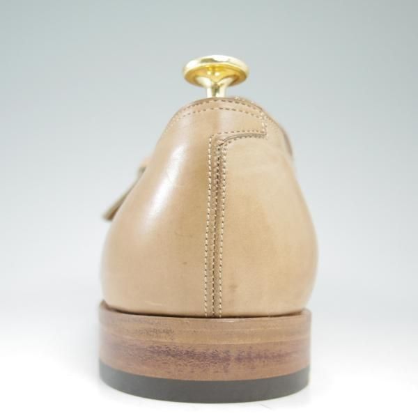 美品★ジョンロブ製 SIZE 41.5/UK7程度【★超希少!!エルメス別注/HERMES】モンクストラップ/JOHN LOBB★c077