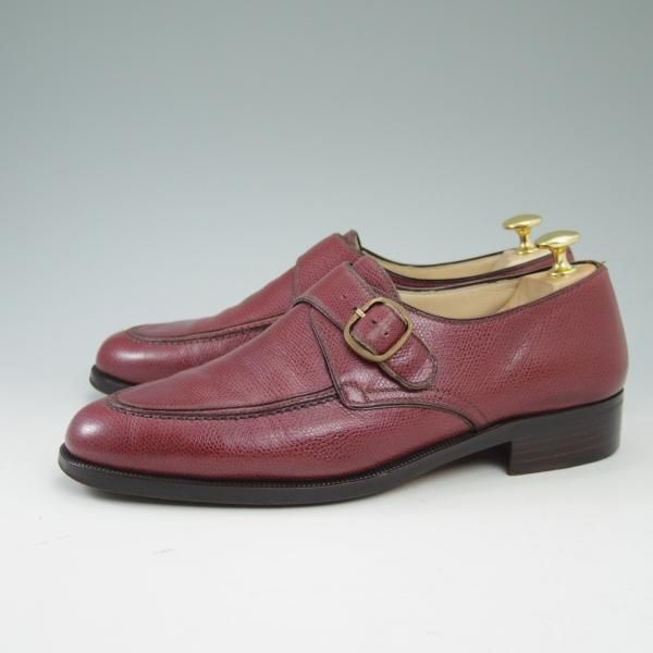 極上★(伊)タニノ・クリスチー SIZE 6【★定価15万円以上/モンクストラップ】グレインカーフ/TANINO CRISCI★c078