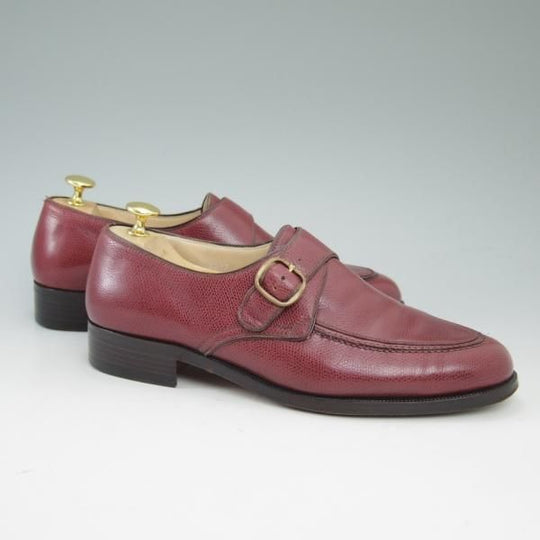 極上★(伊)タニノ・クリスチー SIZE 6【★定価15万円以上/モンクストラップ】グレインカーフ/TANINO CRISCI★c078