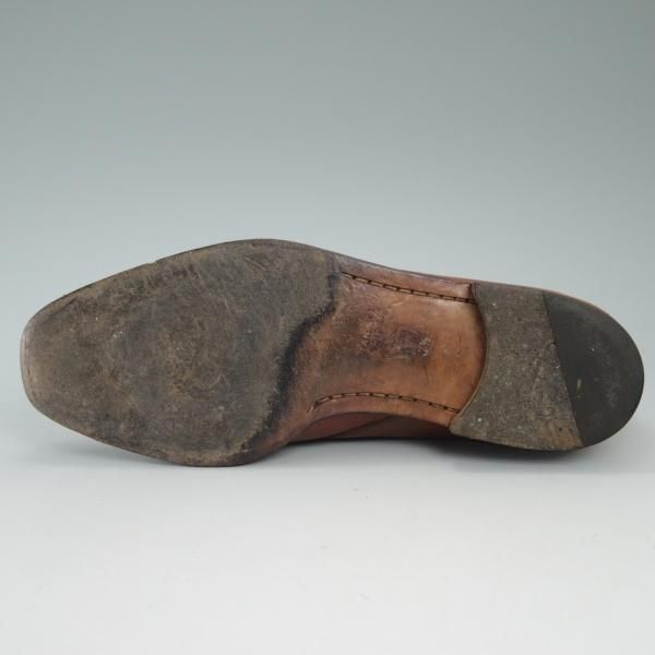 極上★(伊)タニノクリスチー SIZE 7.5【★定価15万円以上/モンクストラップ】グレインレザー/TANINO CRISCI★c092