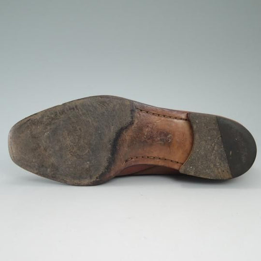 極上★(伊)タニノクリスチー SIZE 7.5【★定価15万円以上/モンクストラップ】グレインレザー/TANINO CRISCI★c092