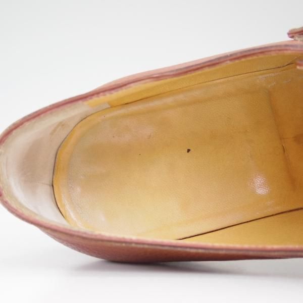 極上★(伊)タニノクリスチー SIZE 7.5【★定価15万円以上/モンクストラップ】グレインレザー/TANINO CRISCI★c092