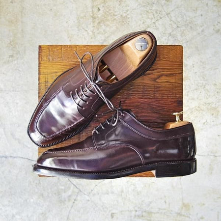 極上★スコッチグレイン 25cm【★希少!!コードバン仕様】Uチップ/グッドイヤーウェルテッド製法/SCOTCH GRAIN★c082