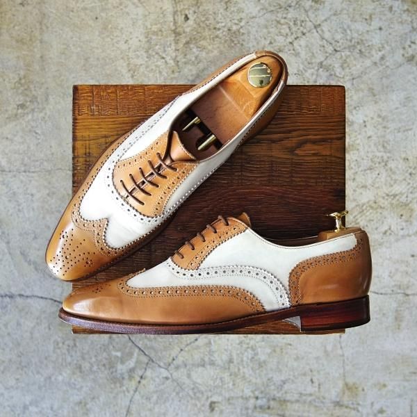 極上★(英)アルフレッドサージェント製 UK7【★REGAL TOKYO別注】106ラスト/サージェント/スペクテイターシューズ/Alfred Sargent★c083