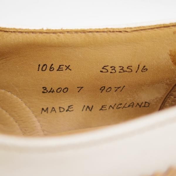 極上★(英)アルフレッドサージェント製 UK7【★REGAL TOKYO別注】106ラスト/サージェント/スペクテイターシューズ/Alfred Sargent★c083