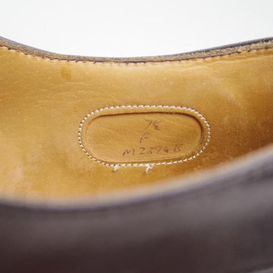 極上★(英)チーニー UK7.5F【★ユナイテッドアローズ別注】ストレートチップ/カーフ/ブラック/靴/UNITED ARROWS/CHEANEY★c085