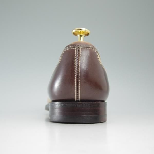 極上★クロケット＆ジョーンズ 7.5D【★ハンドグレードライン/SCOTNEY/コインローファー】スコットニー/Crockett＆Jones★c086
