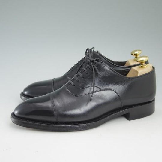 極上★ジョンストン&マーフィー SIZE 7.5【★CROWN ARISTOCRAFT】クラウンアリストクラフト/ストレートチップ/JOHNSTON&MURPY★c087